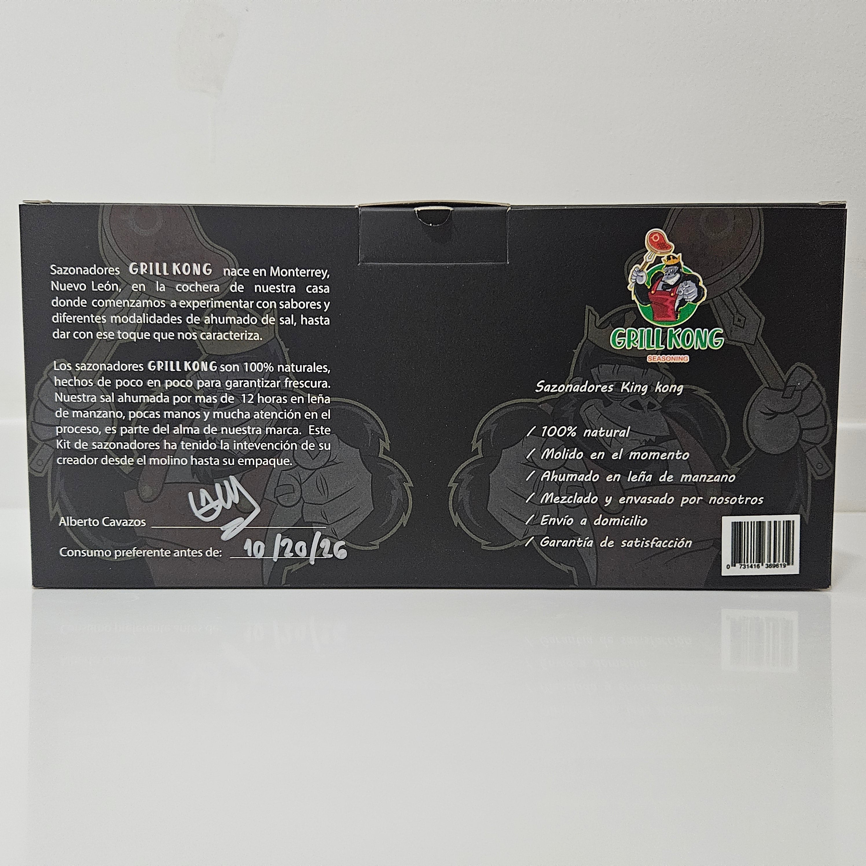 Grill Kong Seasoning Kit - 5 Pack, 11 oz Each Secondary image