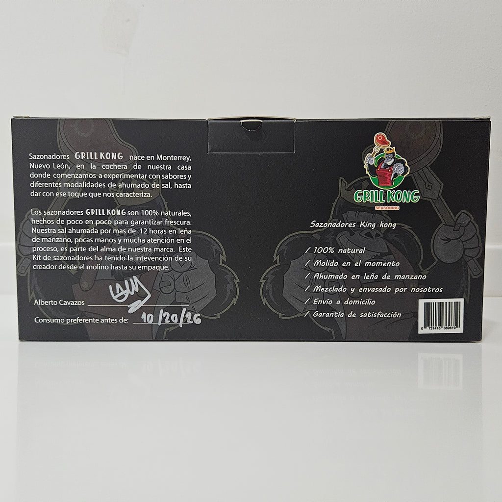 Grill Kong Seasoning Kit - 5 Pack, 11 oz Each