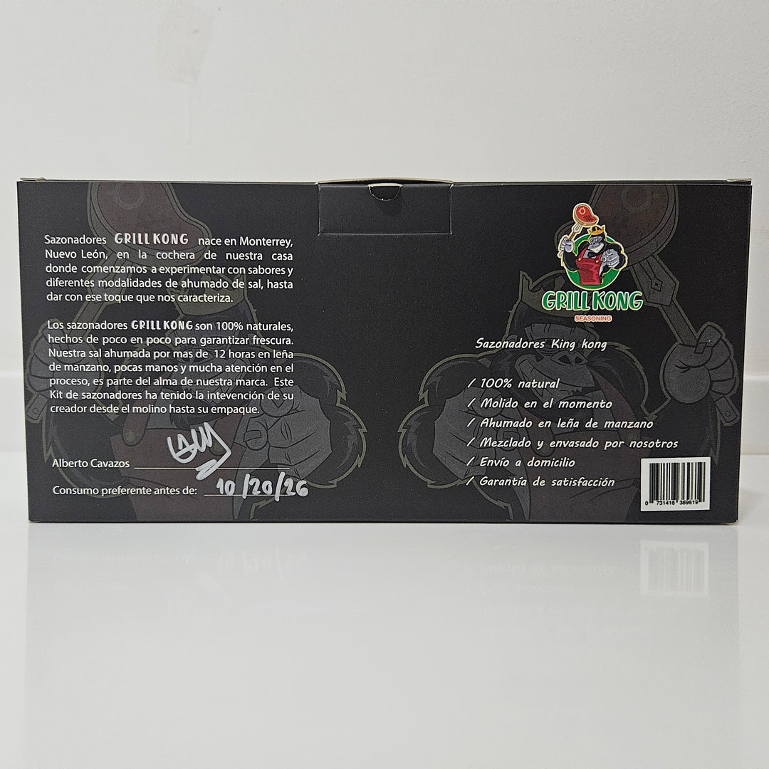 Grill Kong Seasoning Kit - 5 Pack, 11 oz Each