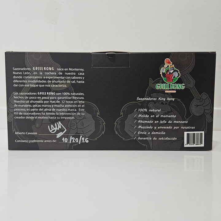 Grill Kong Seasoning Kit - 5 Pack, 11 oz Each