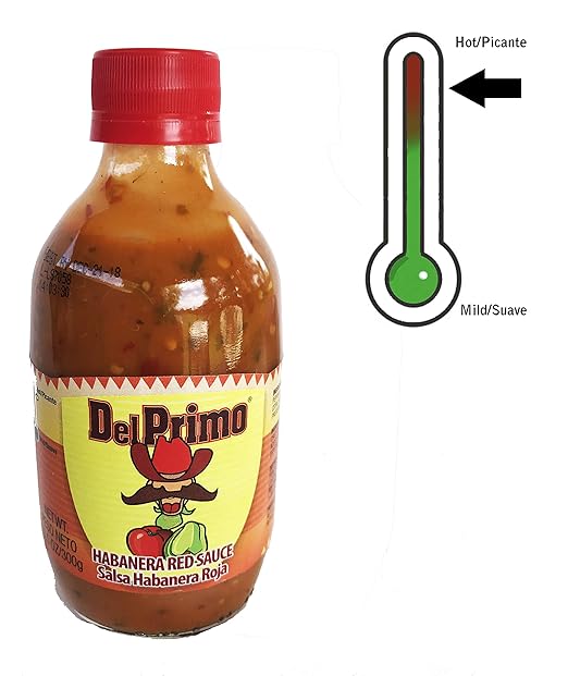 Del Primo Salsa Sampler (4 Different Flavors Pack) - 10.5 ounce