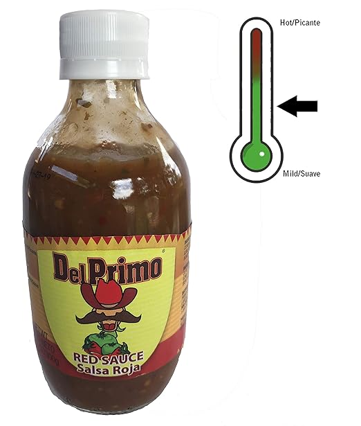 Del Primo Salsa Sampler 10.5 ounce (4 Different Flavors Pack)