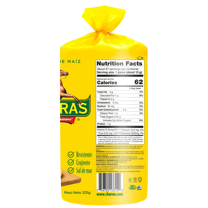 Charras Original Tostadas 11.46oz