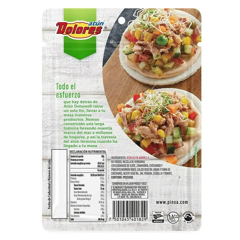 Dolores Tuna Loin with Vegetables – 4 oz Secondary image
