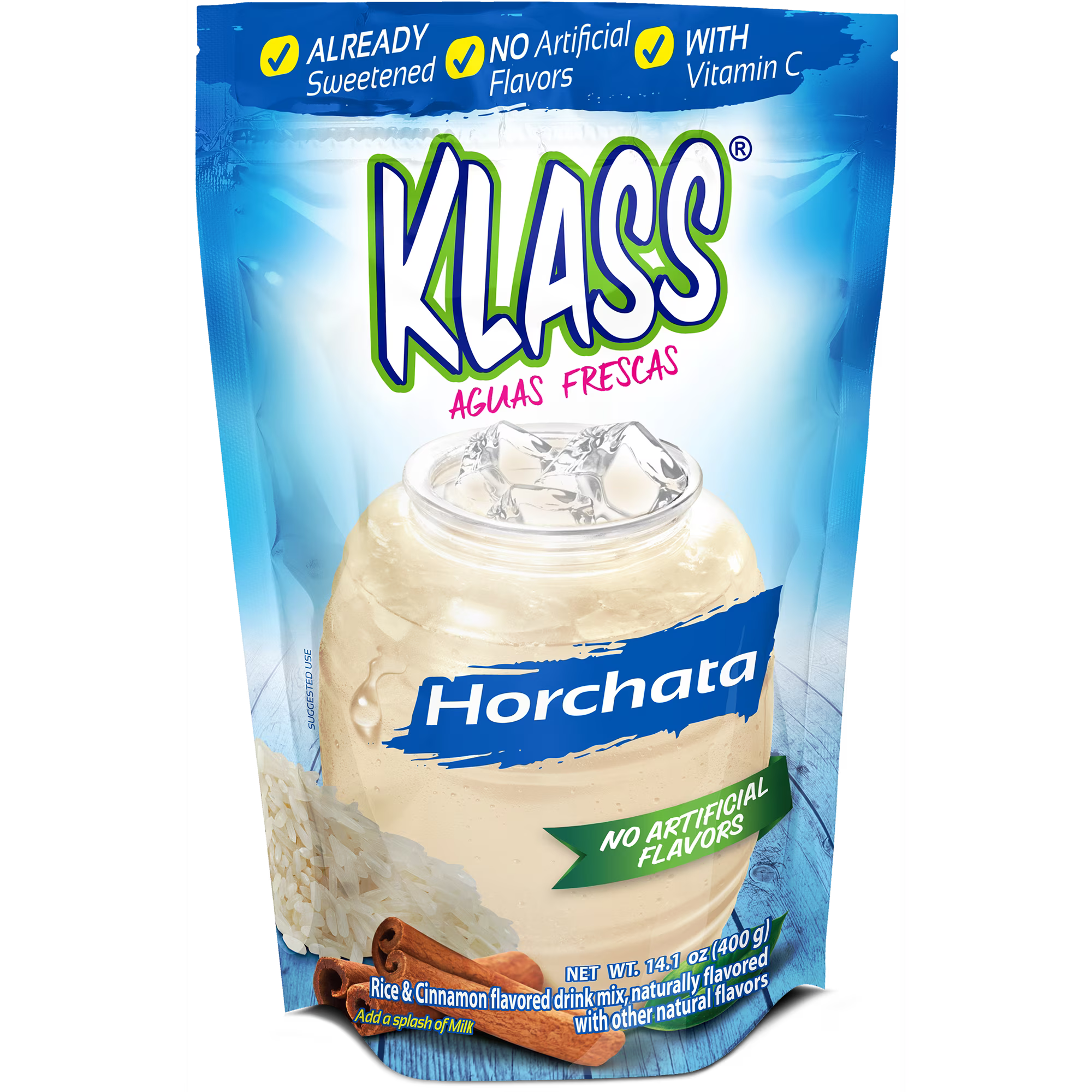 Klass Aguas Frescas Horchata Drink Mix – 14.1 oz Main image