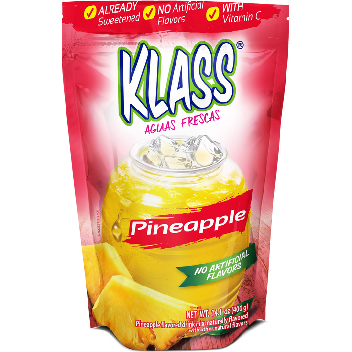 Klass Aguas Frescas Pineapple Drink Mix – 14.1 oz