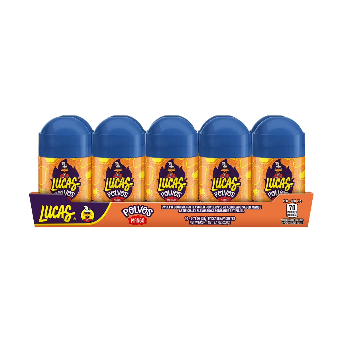 Lucas Mango Powder – 0.71 oz (Pack of 10)