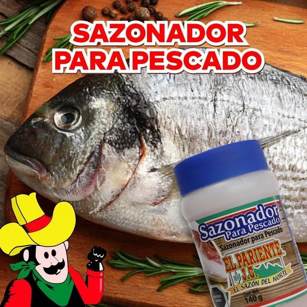 El Pariente JC Fish Seasoning – 5 oz