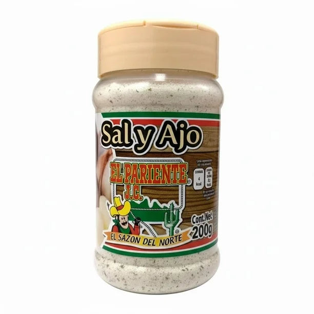 El Pariente JC Garlic Salt – 8 oz Main image
