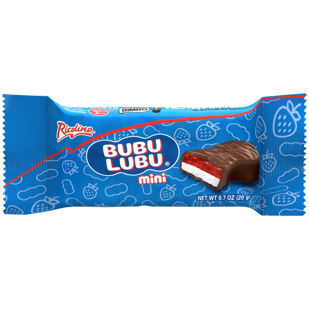 Ricolino Bubulubu Mini 0.7oz Pack of 15