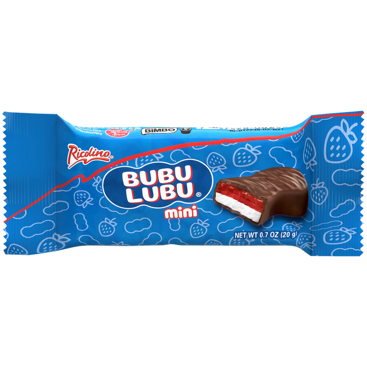 Ricolino Bubulubu Mini 0.7oz Pack of 15