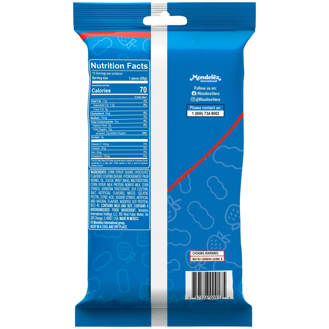 Ricolino Bubulubu Mini 0.7oz Pack of 15