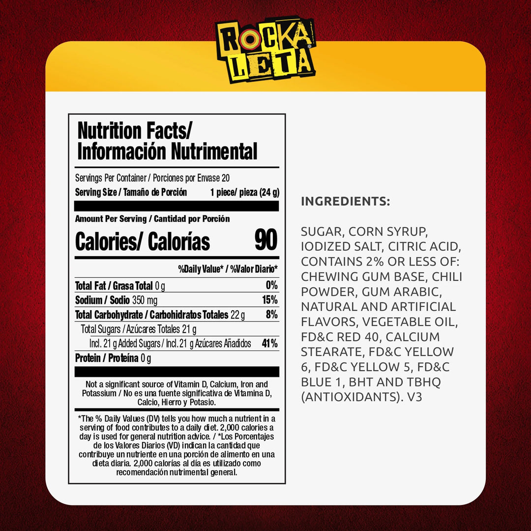 Sonric's Rockaleta 0.84oz (Pack of 20)