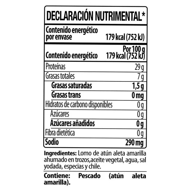 Tuny Premium Smoked Tuna in Oil and Water – 5 oz Secondary image