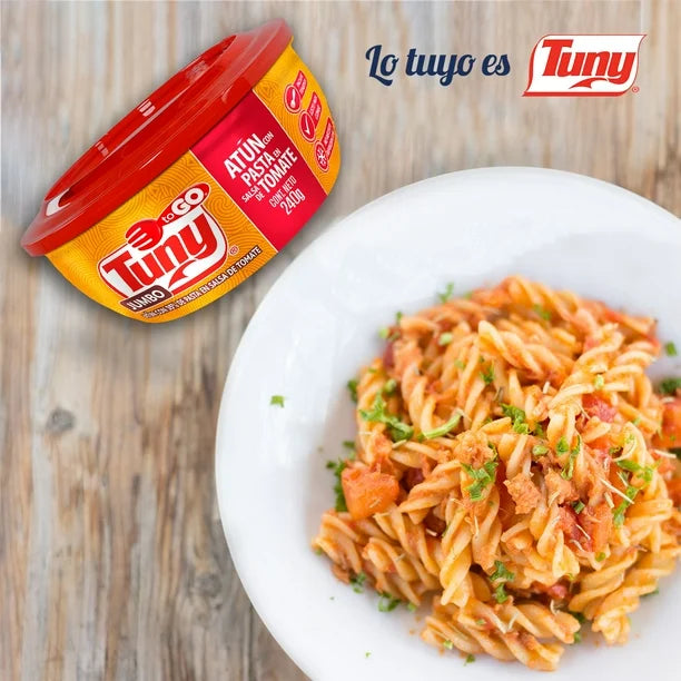 Tuny To Go Jumbo Tuna with Pasta in Tomato Sauce – 9 oz