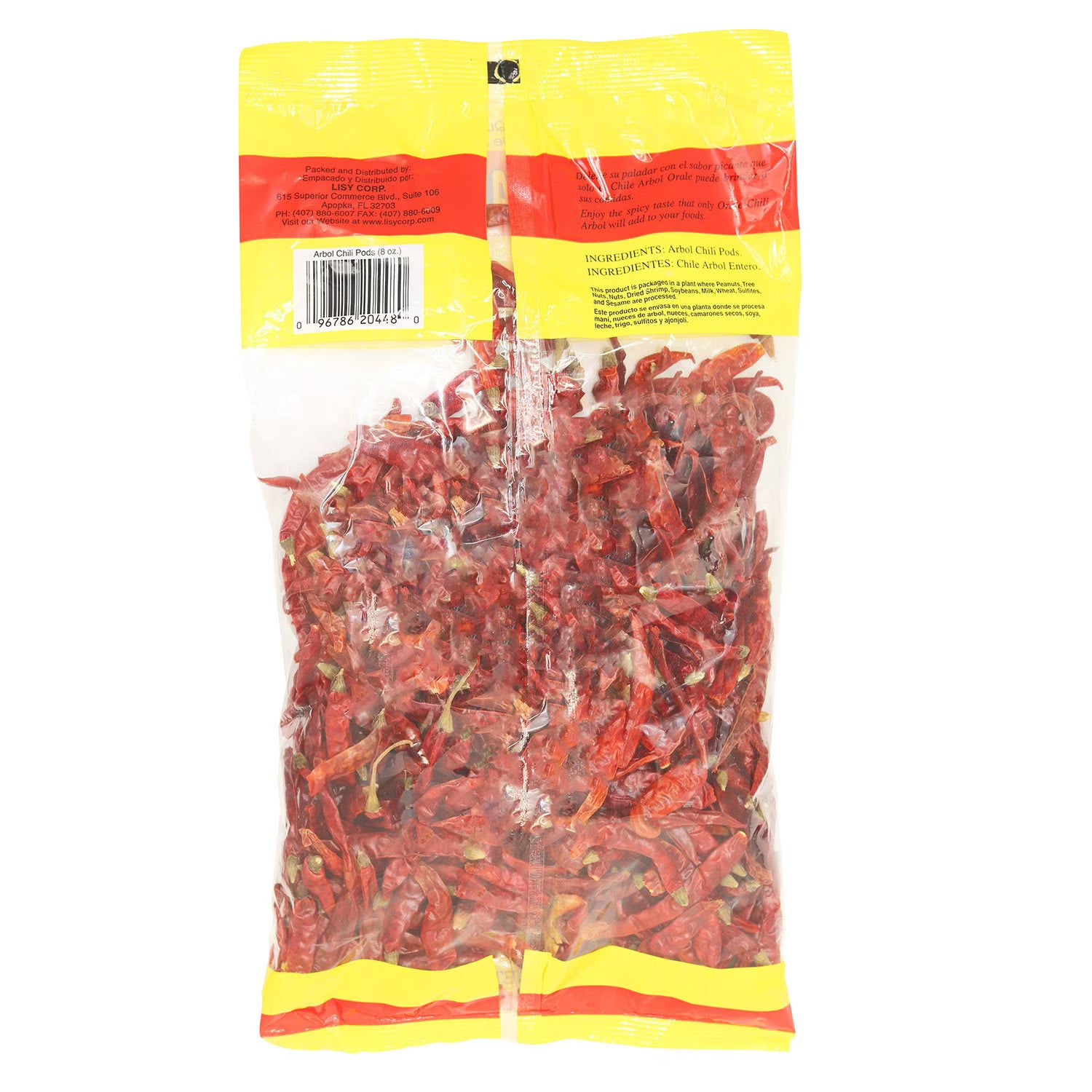 Orale! Arbol Chili Peppers 8oz Secondary image