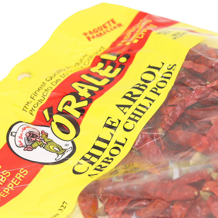 Orale! Arbol Chili Peppers 8oz