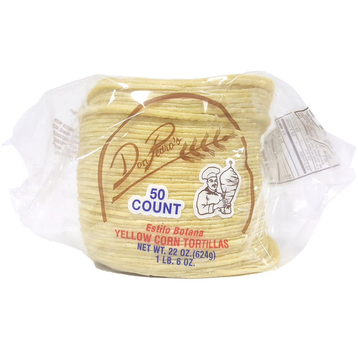 Don Pedro's Yellow Corn Tortillas 50 ct