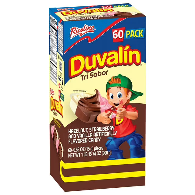 Ricolino Duvalín Triple Flavor – 60 ct
