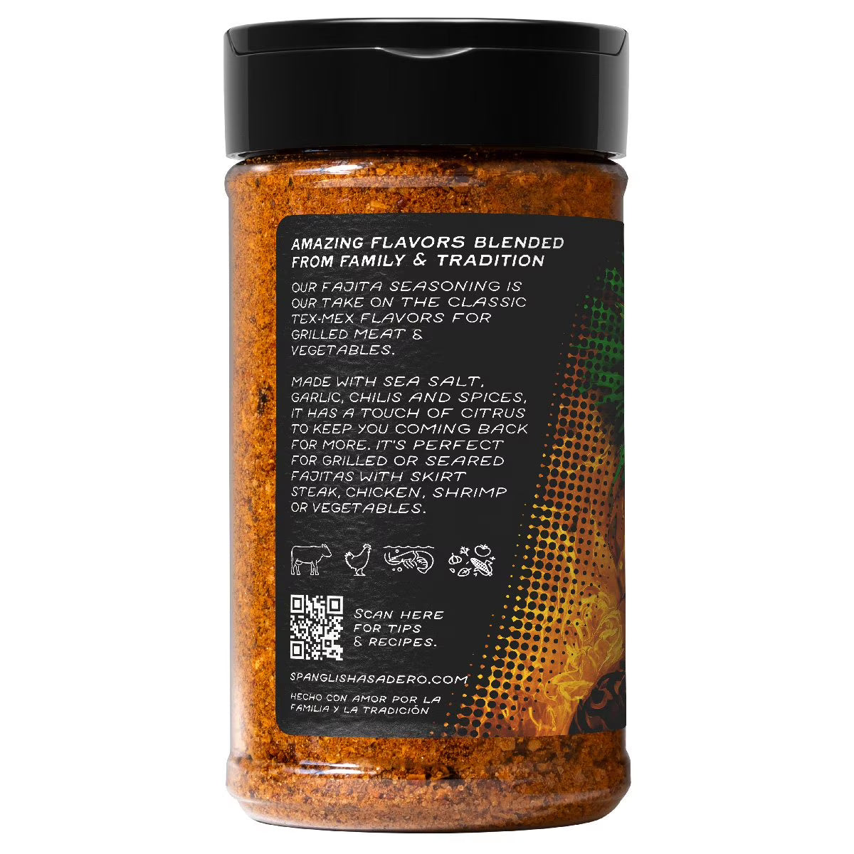 Spanglish Fajita Seasoning 7.3 oz Secondary image