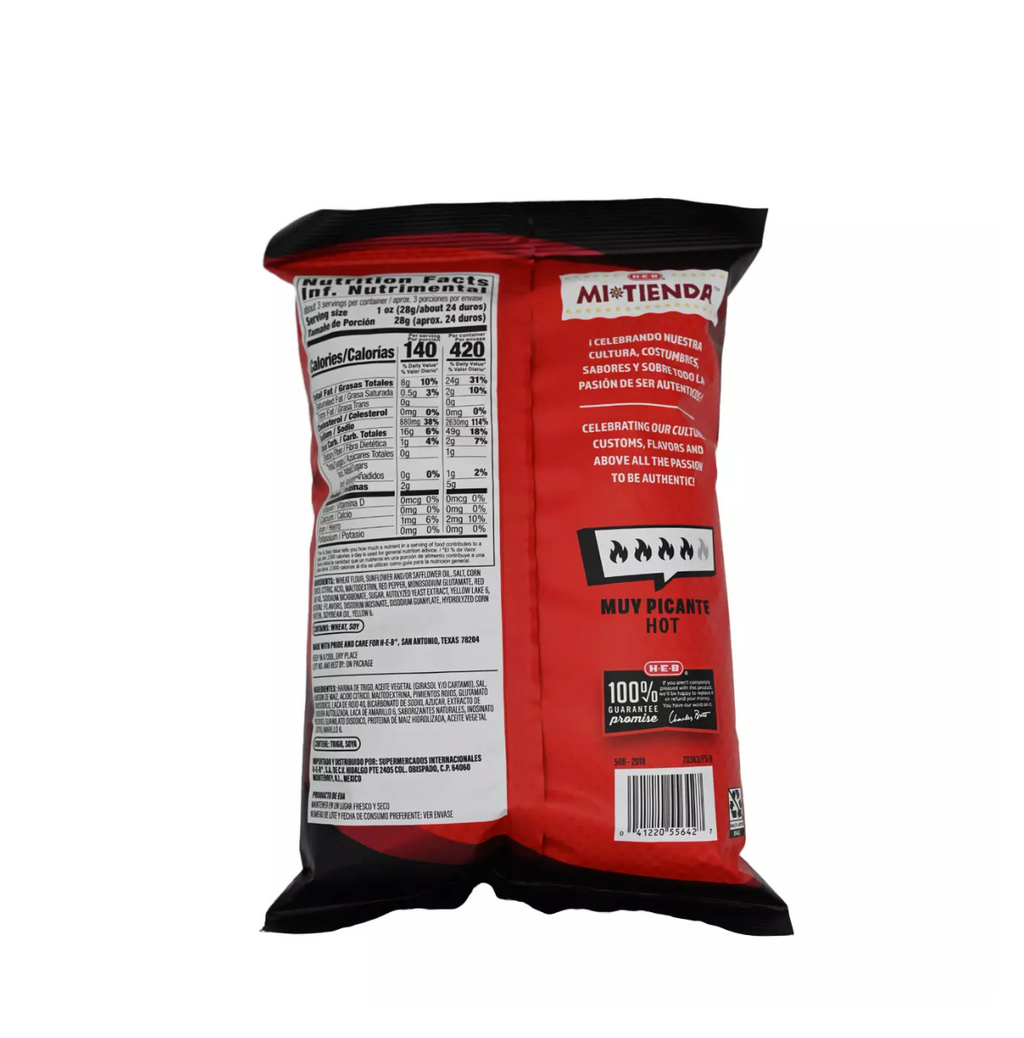 HEB Mi Tienda Picosito Duros Wheat Puff Snacks 3 oz