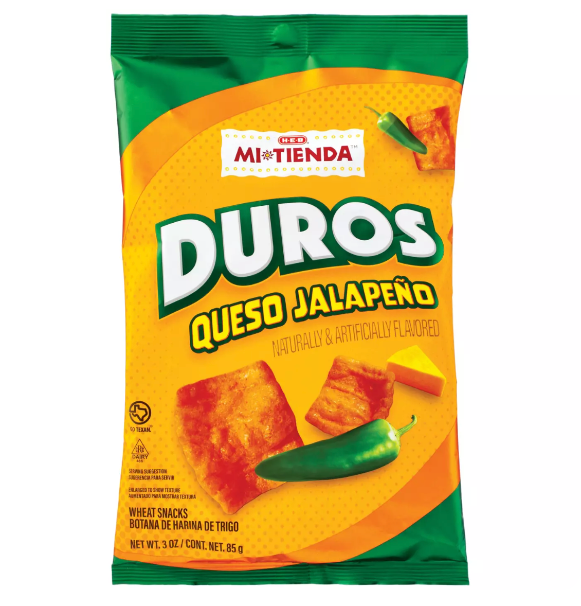 HEB Mi Tienda Duros Jalapeño Cheese 3 oz Main image