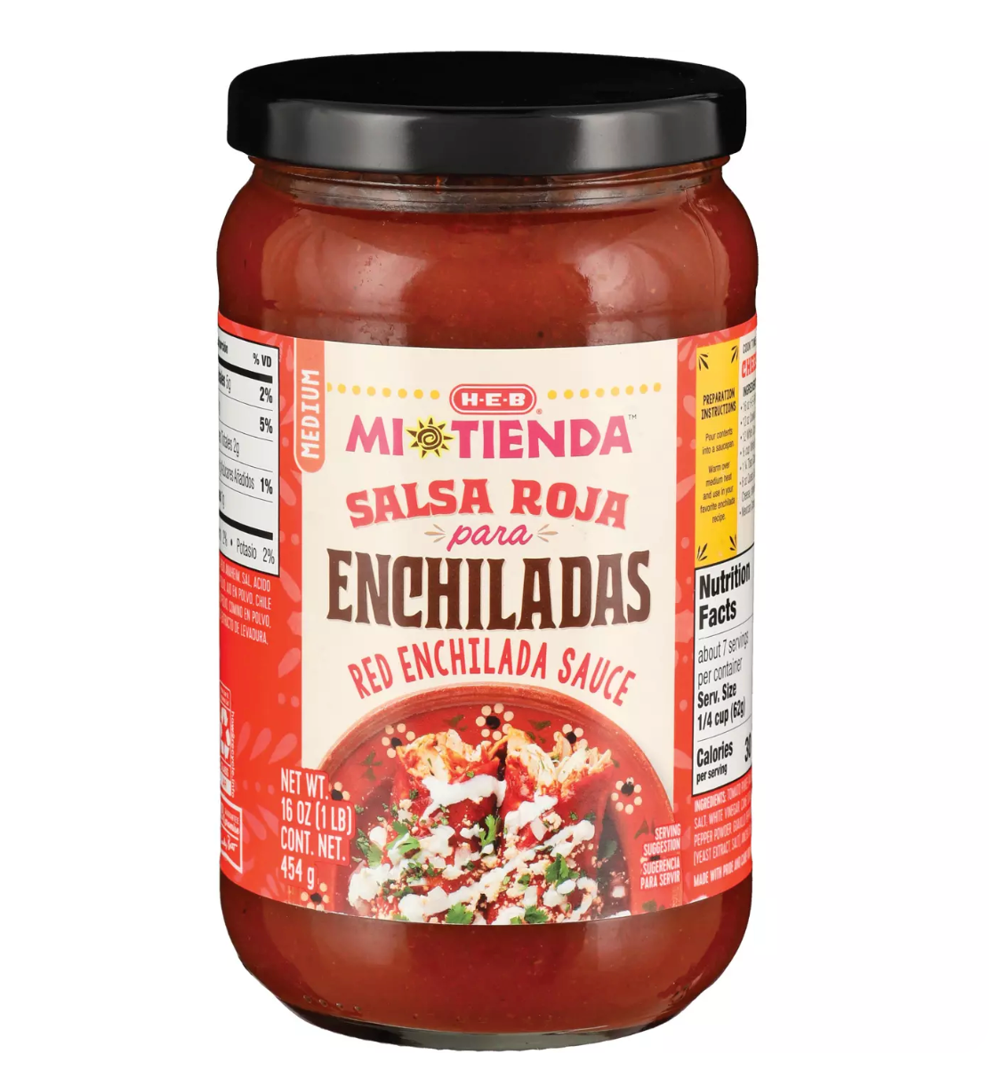 HEB Mi Tienda Red Enchilada Sauce 16 oz
