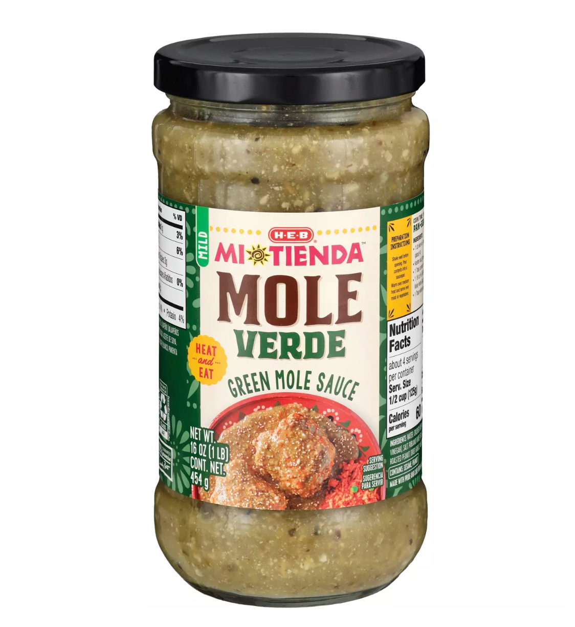 HEB Mi Tienda Green Mole Sauce 16 oz