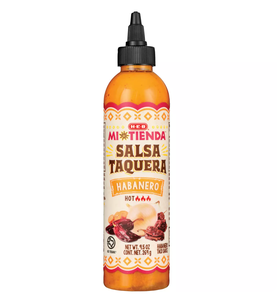 HEB Mi Tienda Habanero Taquera Sauce 9.5 oz