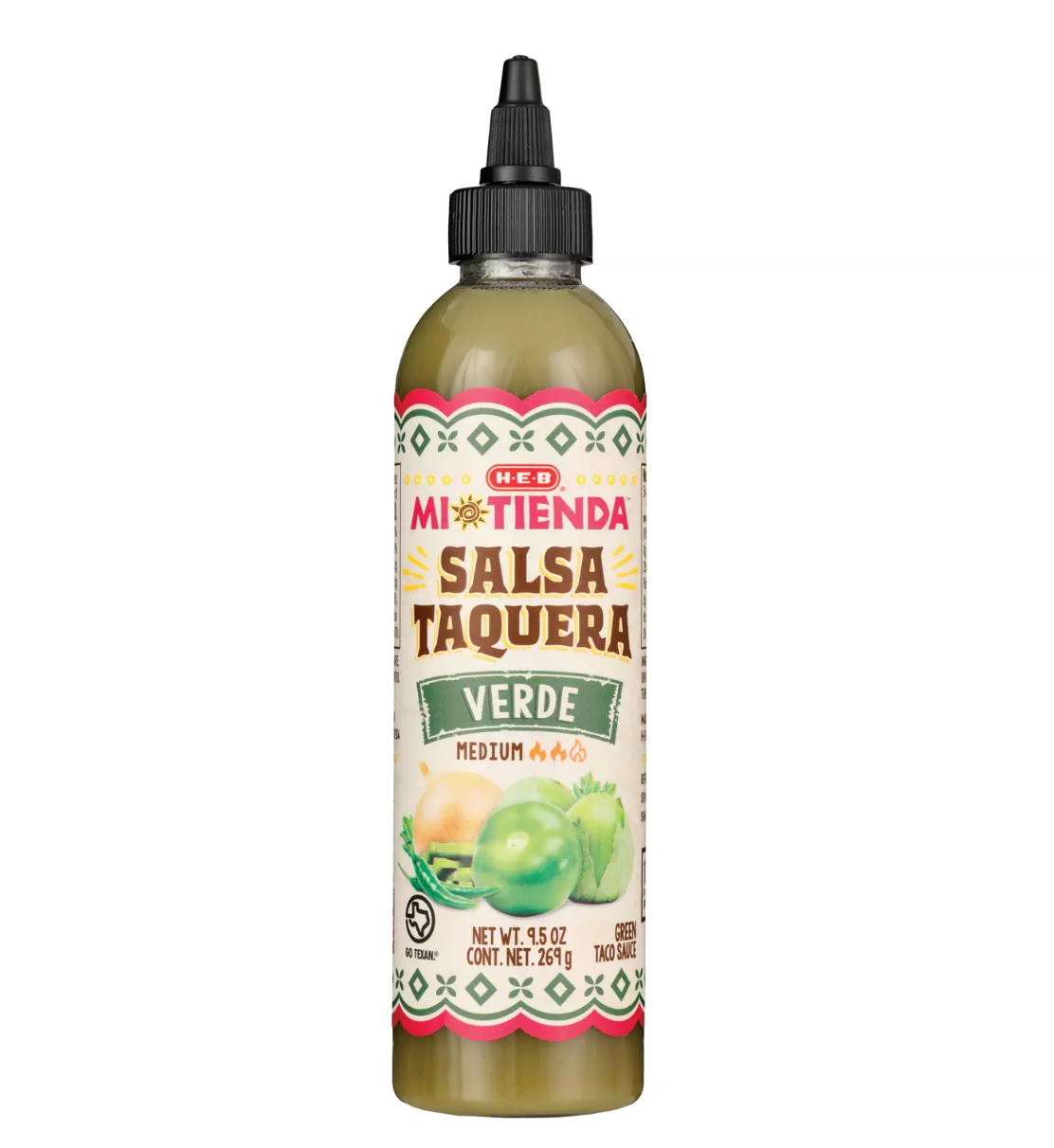 HEB Mi Tienda Green Taquera Sauce 9.5 oz Main image