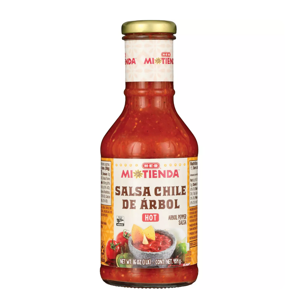 HEB Mi Tienda Chile de Arbol Sauce Hot 16 oz