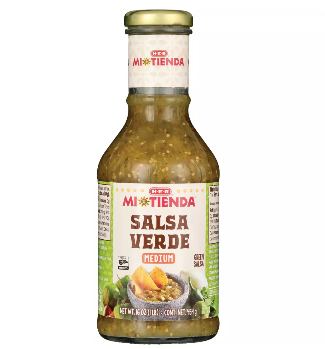HEB Mi Tienda Green Sauce Medium 16 oz Main image