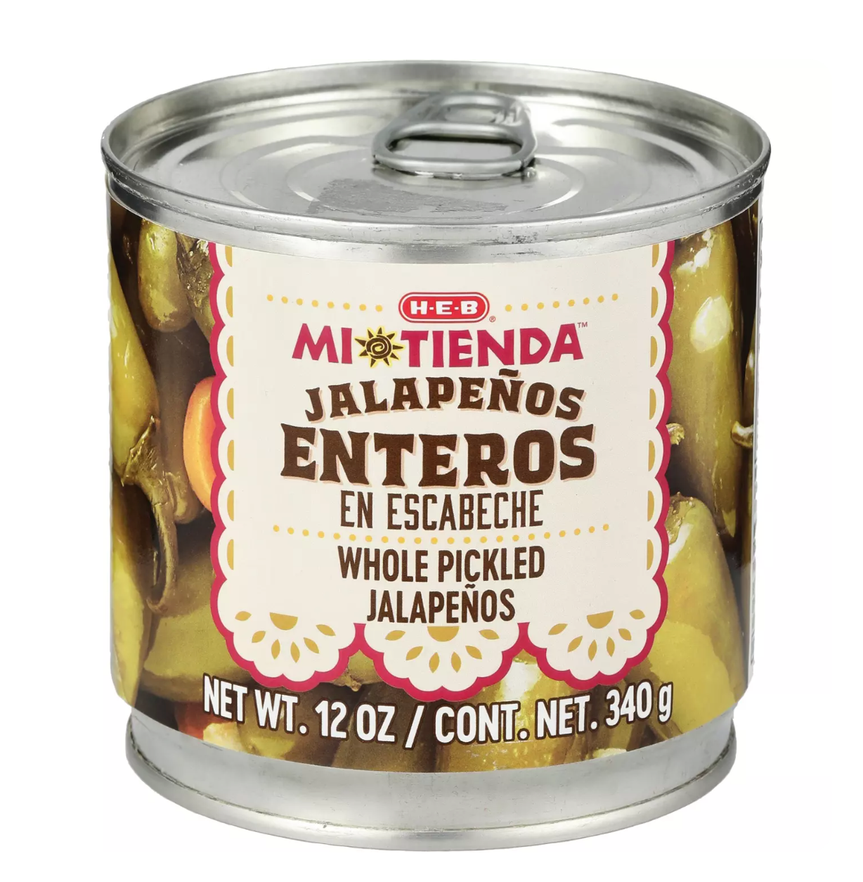 HEB Mi Tienda Whole Pickled Jalapeños 12 oz Secondary image