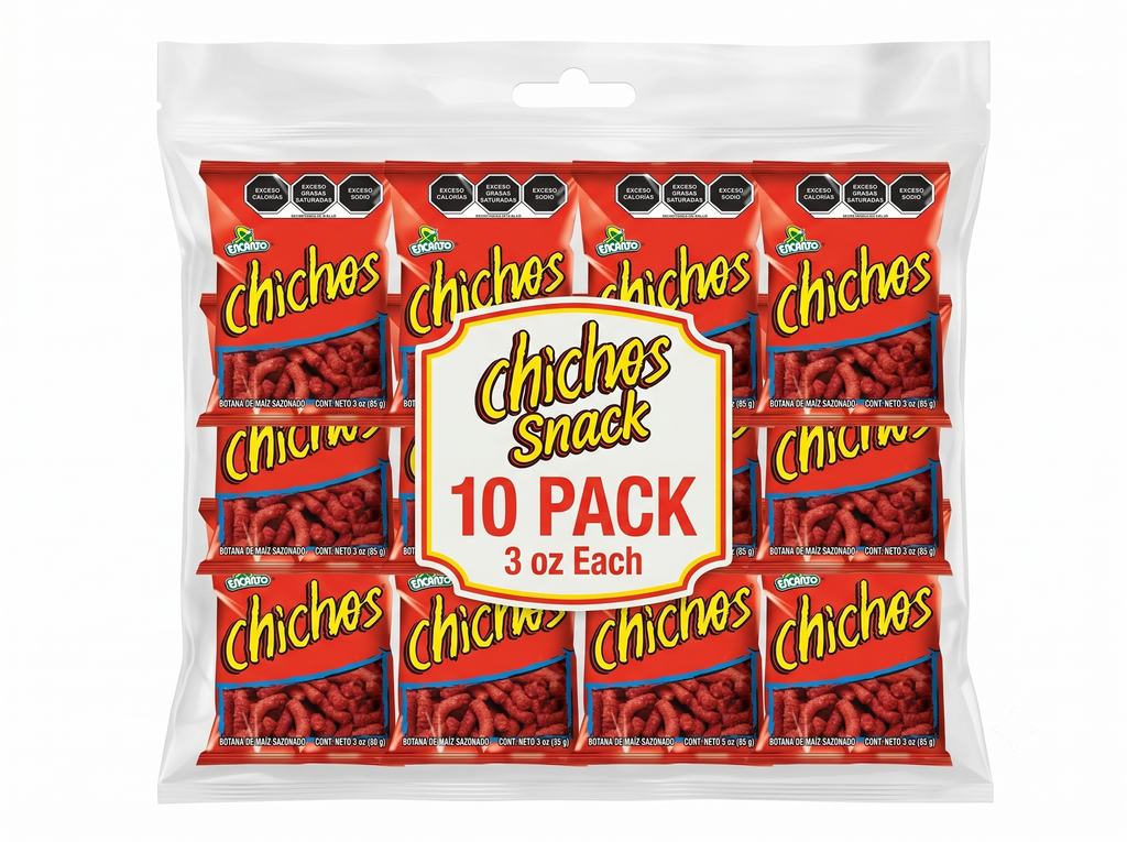 Encanto Chichos Snack 10 Pack 3 oz Each