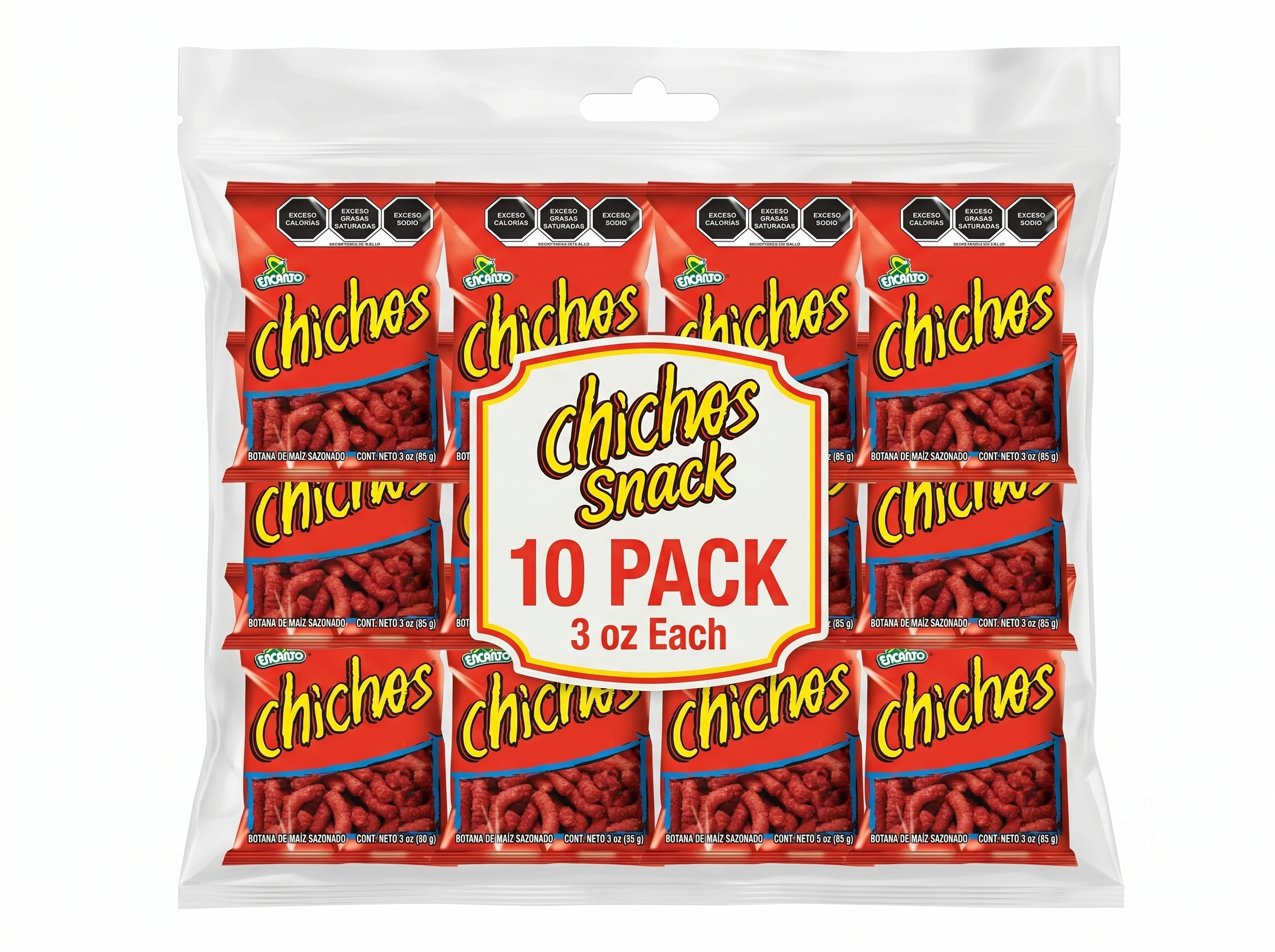 Encanto Chichos Snack 10 Pack 3 oz Each