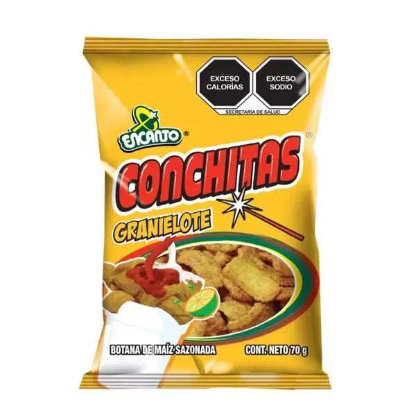 Encanto Conchitas Granielote 10 Pack 3 oz Each