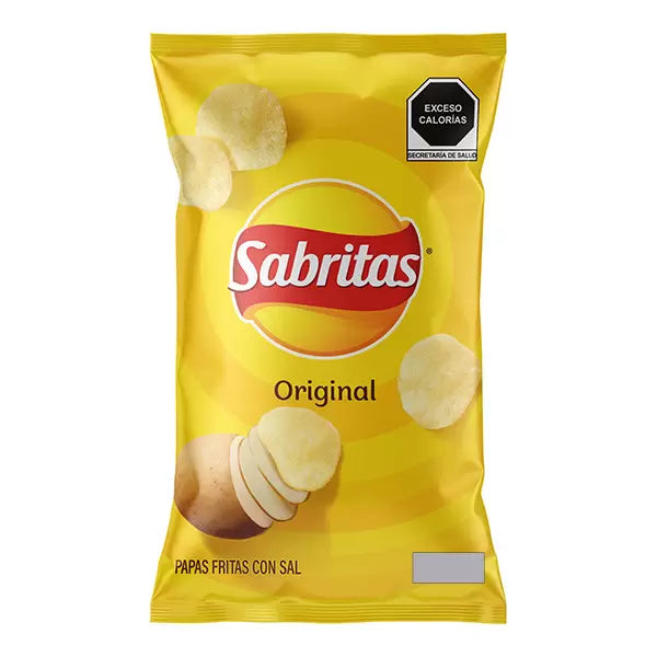 Sabritas Original Salted Potato Chips 10 Pack 2 oz Each
