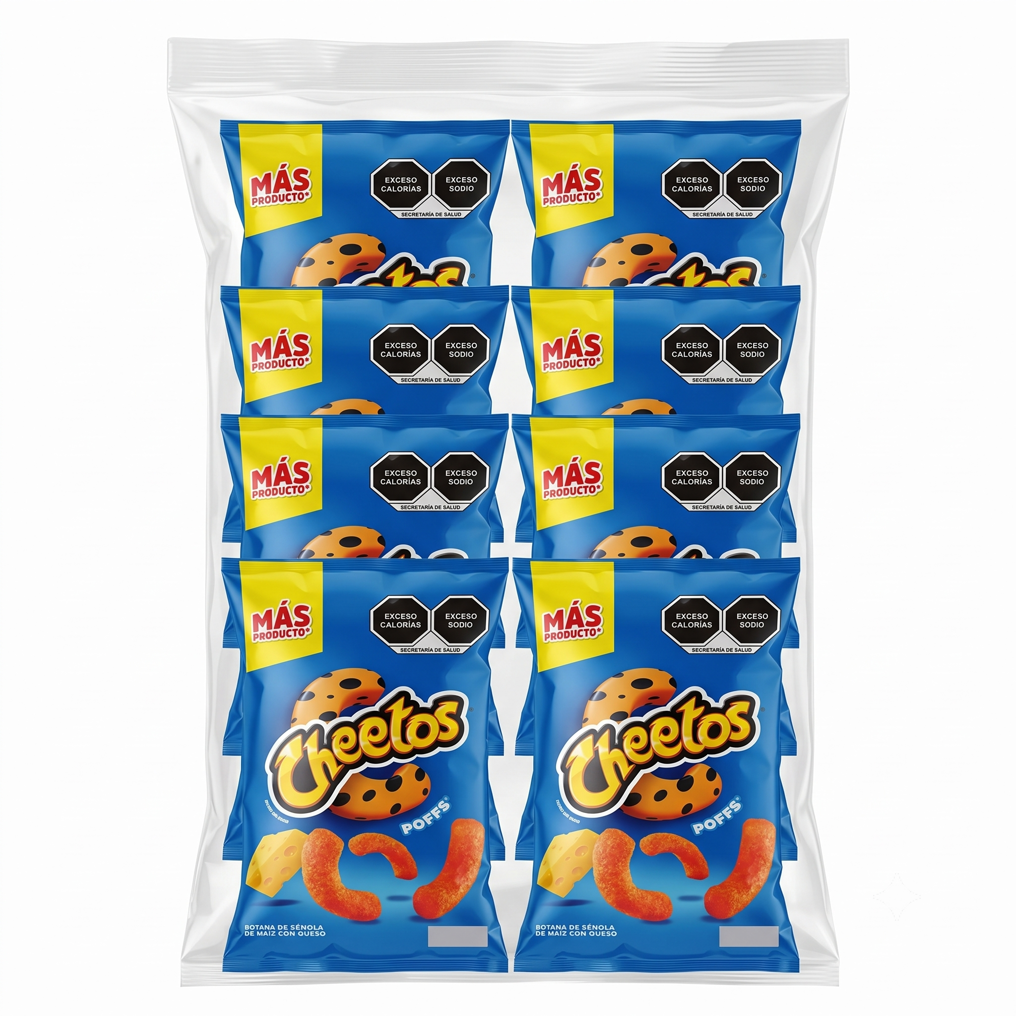 Sabritas Cheetos Poffs 10 Pack 1.55 oz Each