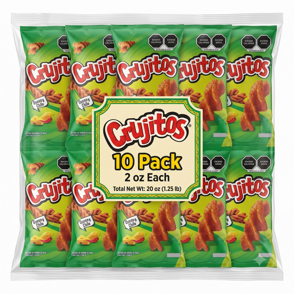 Sabritas Crujitos 10 Pack 2 oz Each