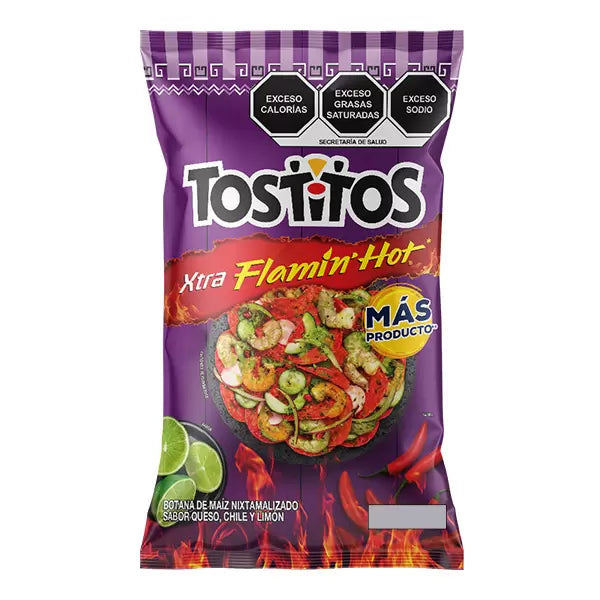 Tostitos Xtra Flamin’ Hot 10 Pack 2.5 oz Each