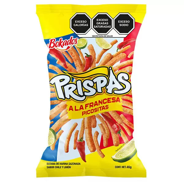 Bokados Prispas Spicy French Fries Snacks 10 Pack 2 oz Each