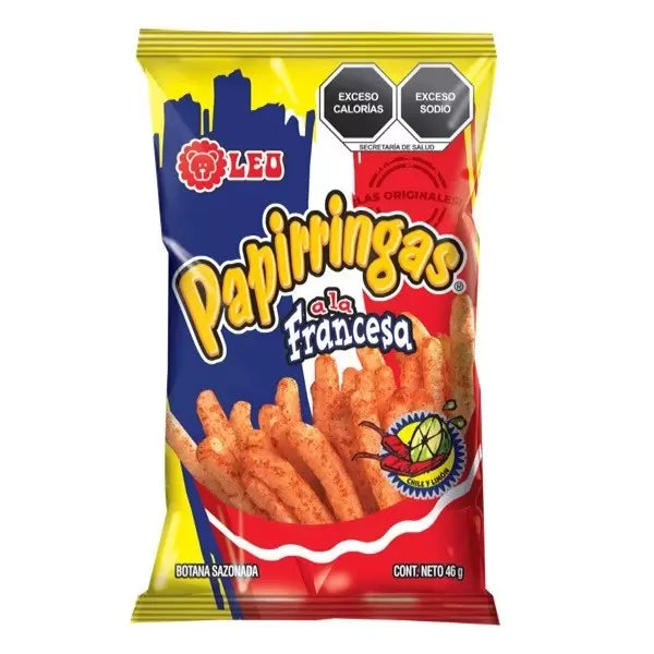 Leo Papirringas French Fries Snacks 10 Pack 2 oz Each