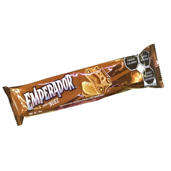 Gamesa Emperador Pecan Filled Cookies 16 Pack 4 oz Each