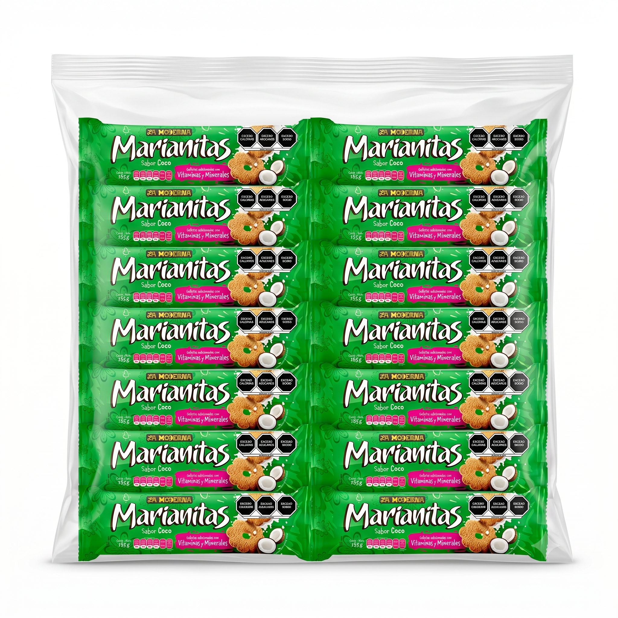 La Moderna Marianitas Coconut Cookies 20 Pack 7 oz