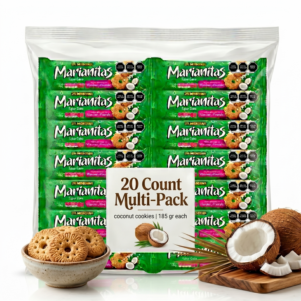 La Moderna Marianitas Coconut Cookies 20 Pack 7 oz