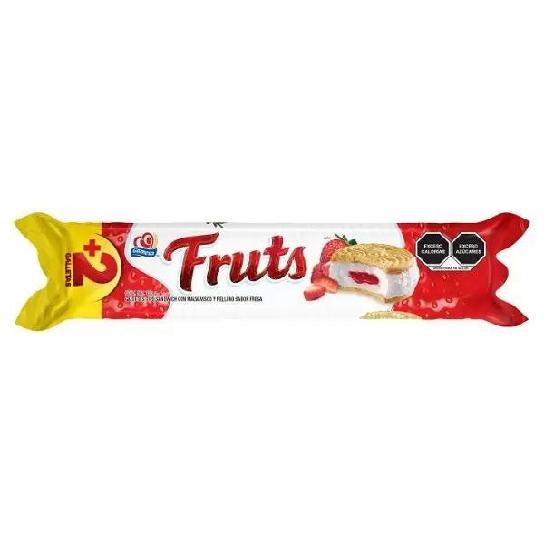 Gamesa Fruts Strawberry Marshmallow Cookies 21 Pack 4.5 oz