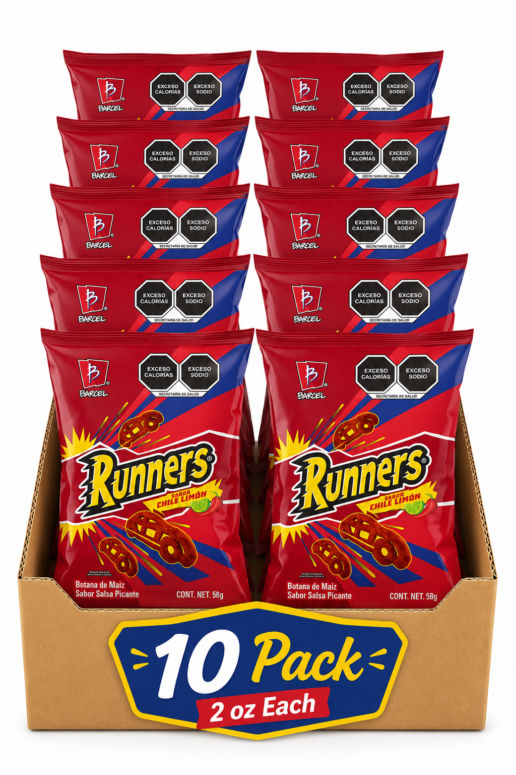 Barcel Runners 10 Pack 2 oz Each