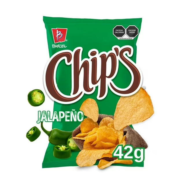 Barcel Chip’s Jalapeño 10 Pack 2 oz Each