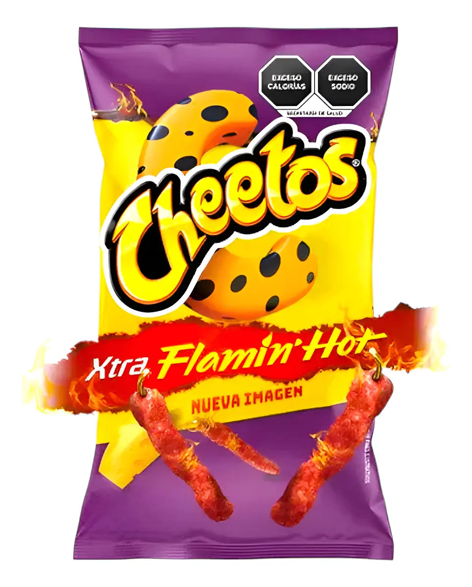 Sabritas Cheetos Flamin’ Hot 10 Pack 2 oz Each