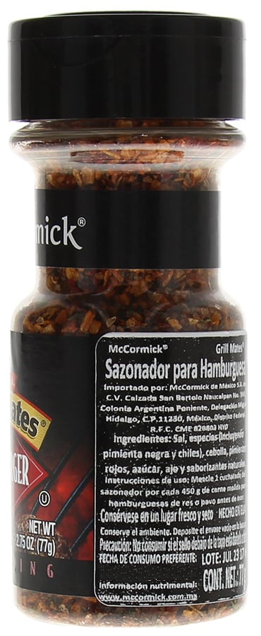 McCormick Hamburger Meat Seasoning – 3 oz Secondary image